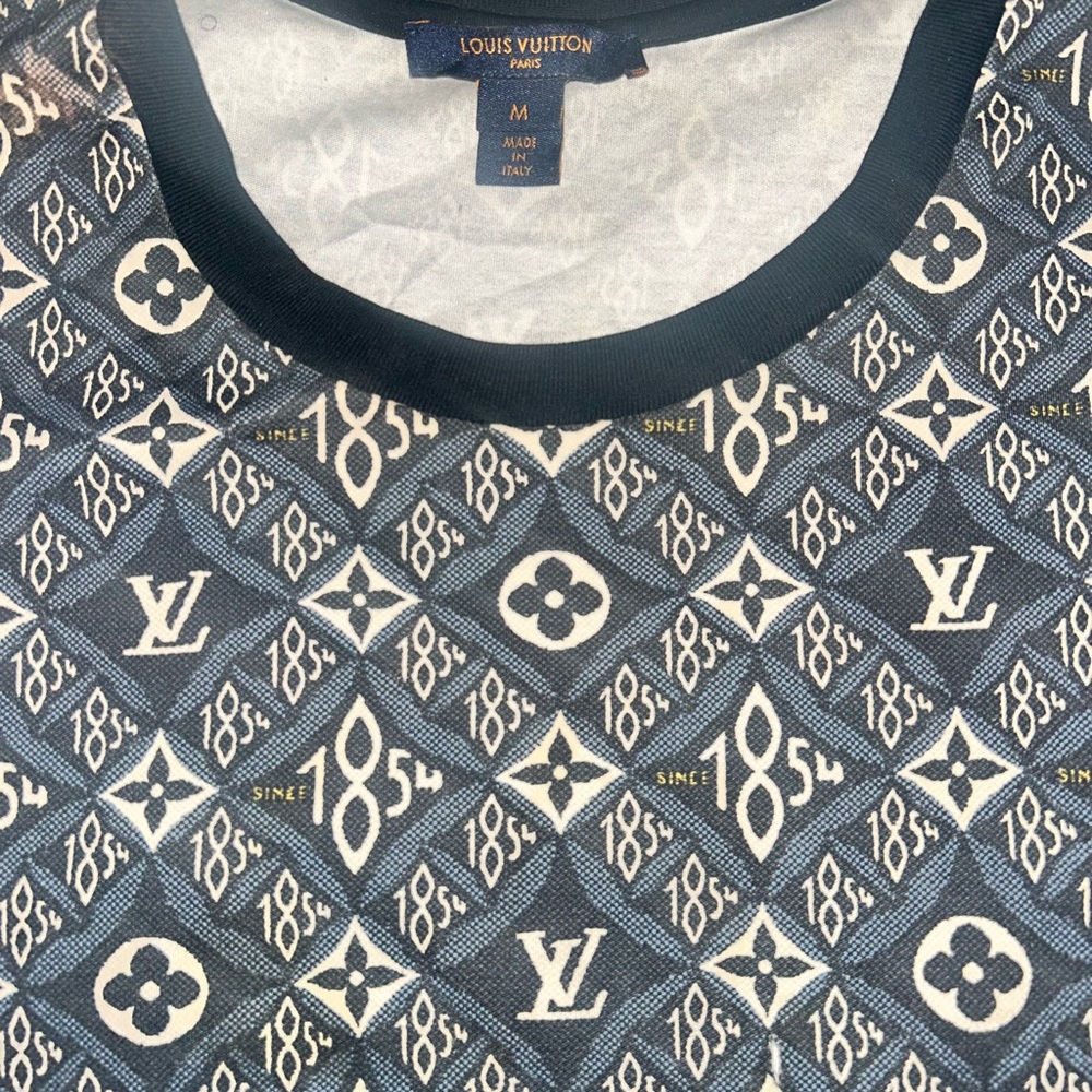 Louis Vuitton Black and White Tee